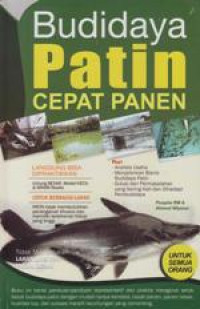 Budidaya Patin Cepat Panen