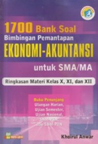 1700 Bank Soal Bimbingan Pemantapan Ekonomi - Akuntansi
