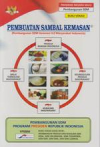 Pembuatan sambal kemasan